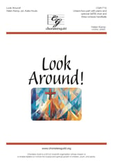 Look Around! Unison choral sheet music cover